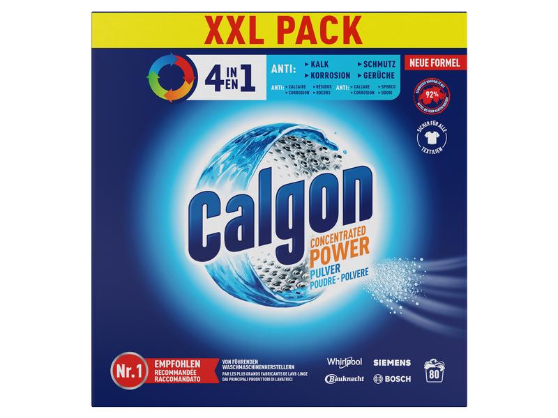 Calgon Maschinenreinigungsmittel 4in1 Pulver 2 kg Für eine saubere und leistungsstarke Waschmaschine