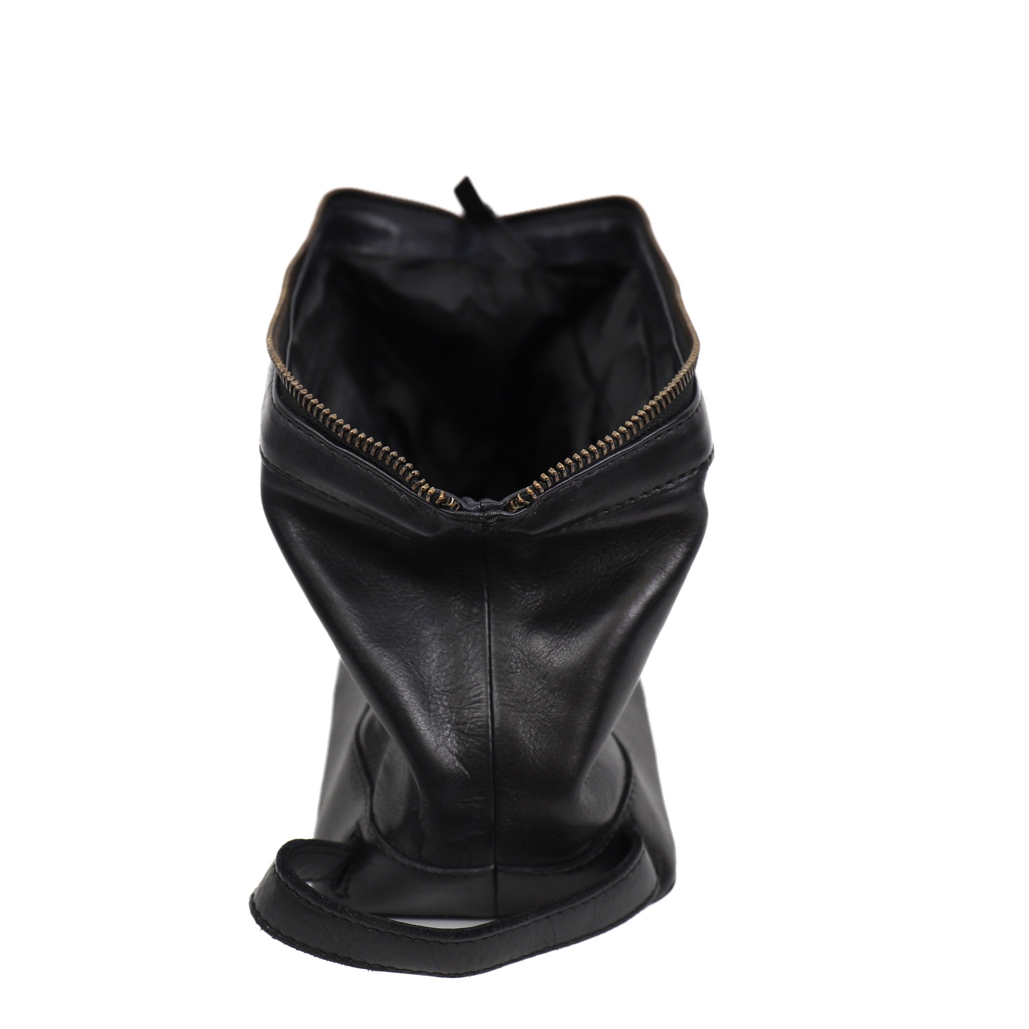 Toilettas beugelsluiting 'Oliviër' zwart Black