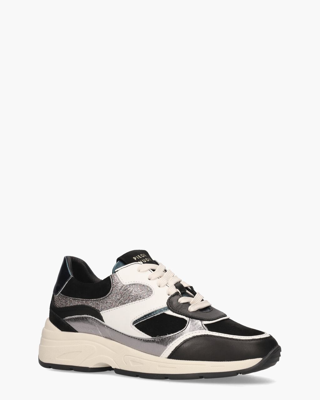 Piedi Nudi Talla 03.04 Zwart/Multicolor Damessneakers