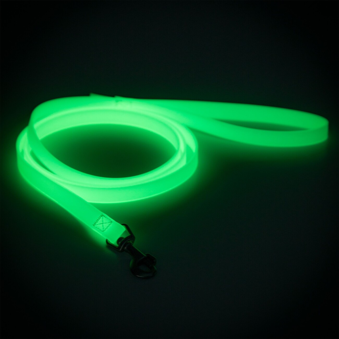 Paikka Glow Leash weiß 1,5 cm