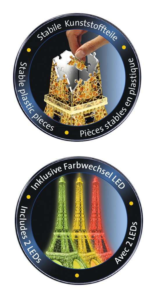 Ravensburger Spiel Eiffelturm bei Nacht