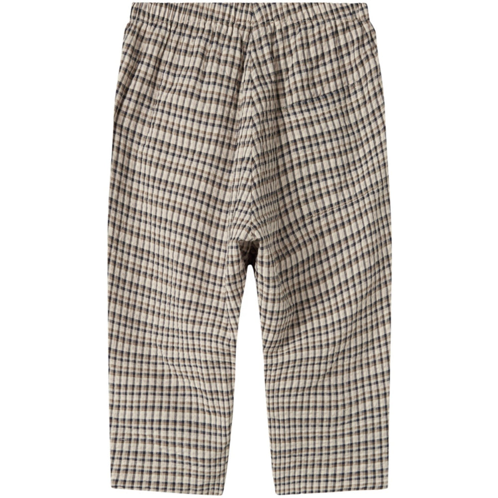 Køb MarMar Seersucker Check Pilot Navy Check Palle Bukser