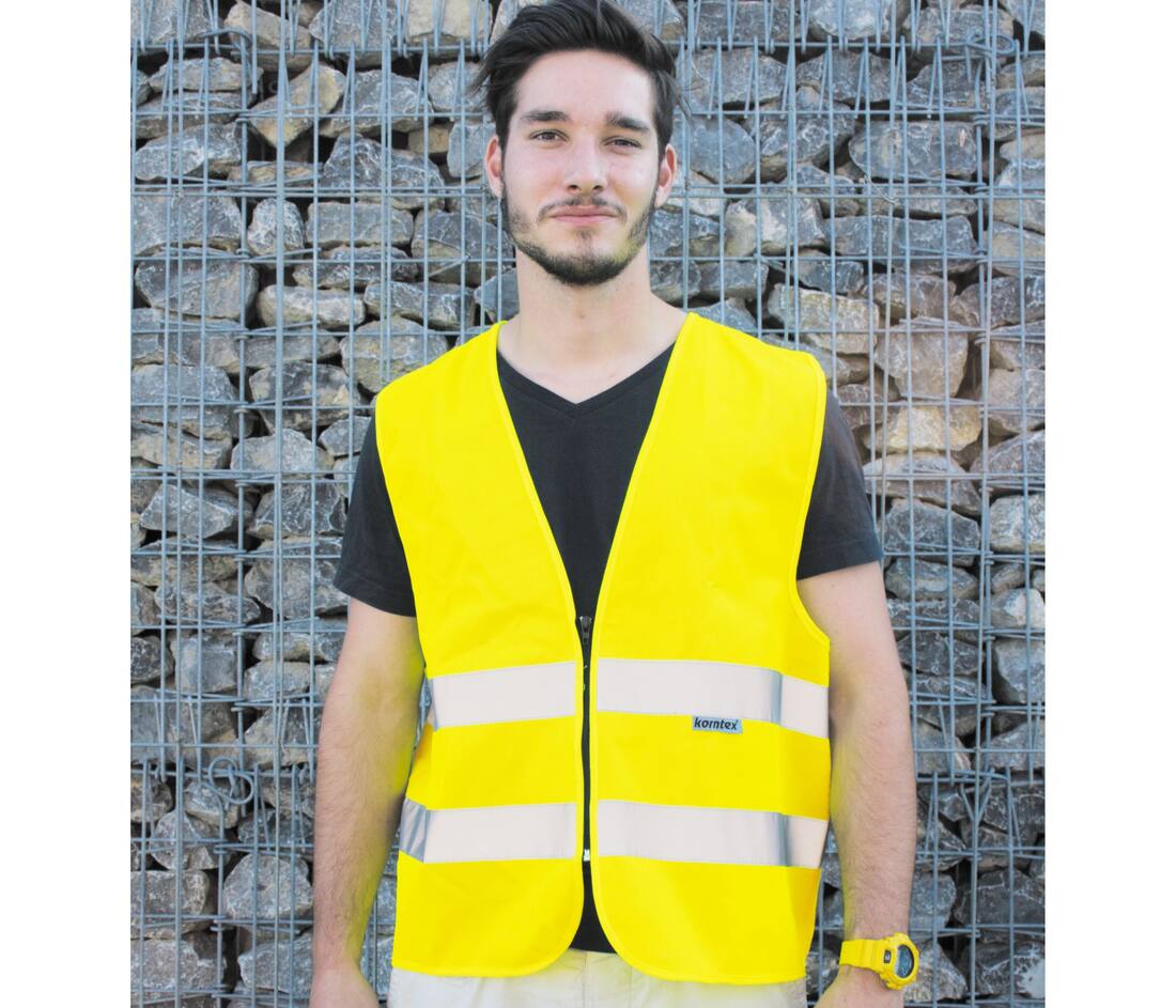 KORNTEX KX225 - Gilet de sécurité zippé