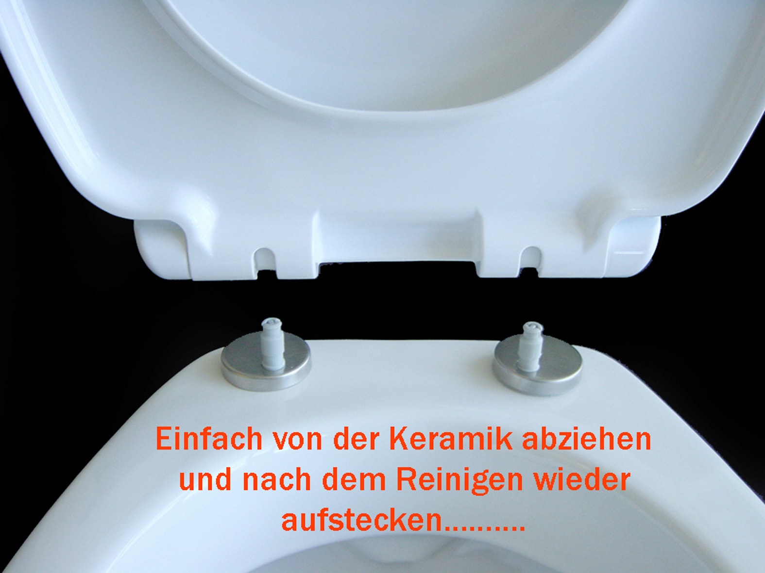 ADOB WC-Sitz »Wassertropfen« Absenkautomatik, zur Reinigung abnehmbar