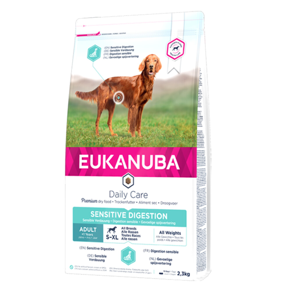Eukanuba Daily Care Sensitive Digestion Medium2,3 kg