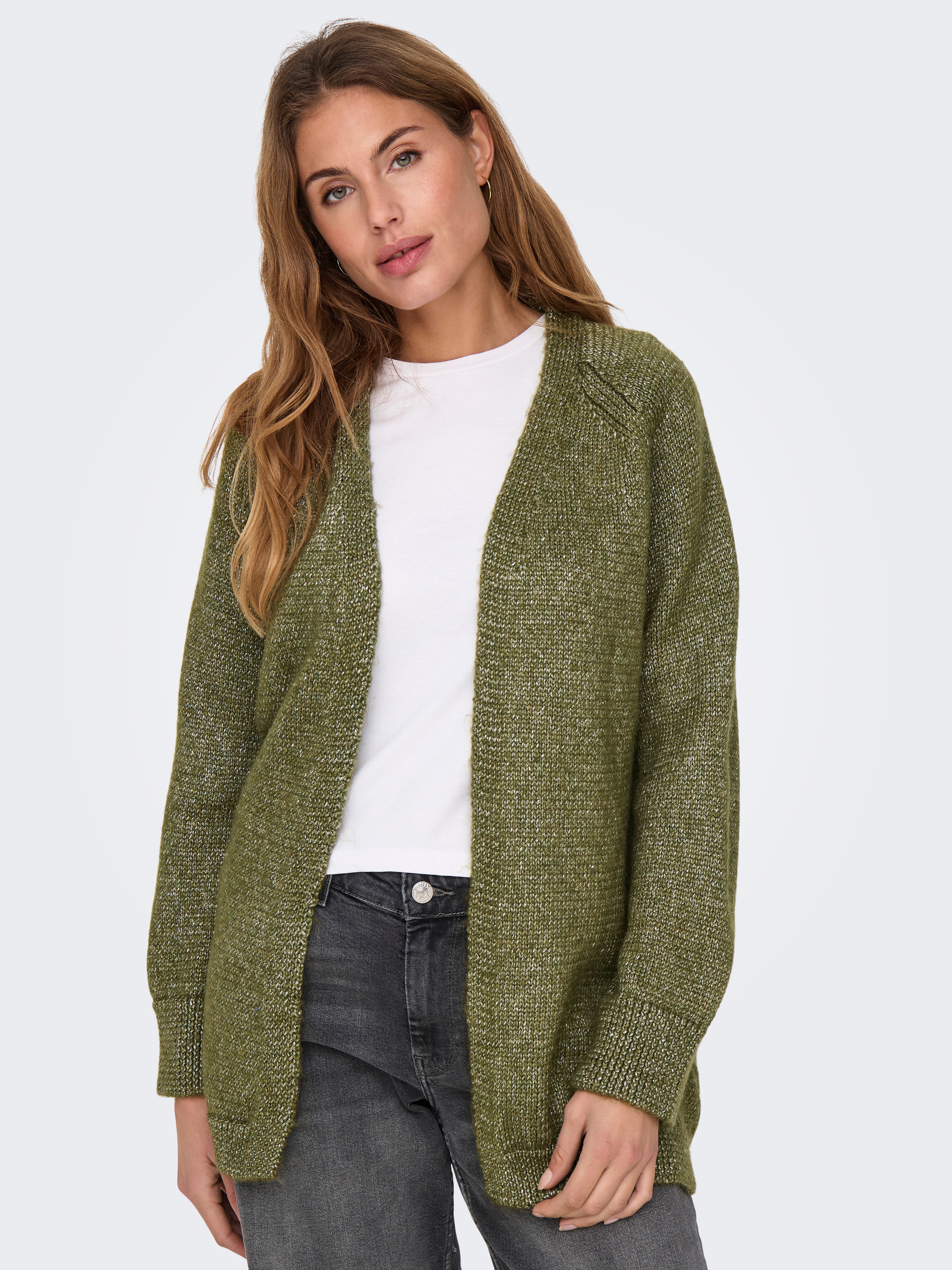 ONLBENIN Strickjacke Loden Green