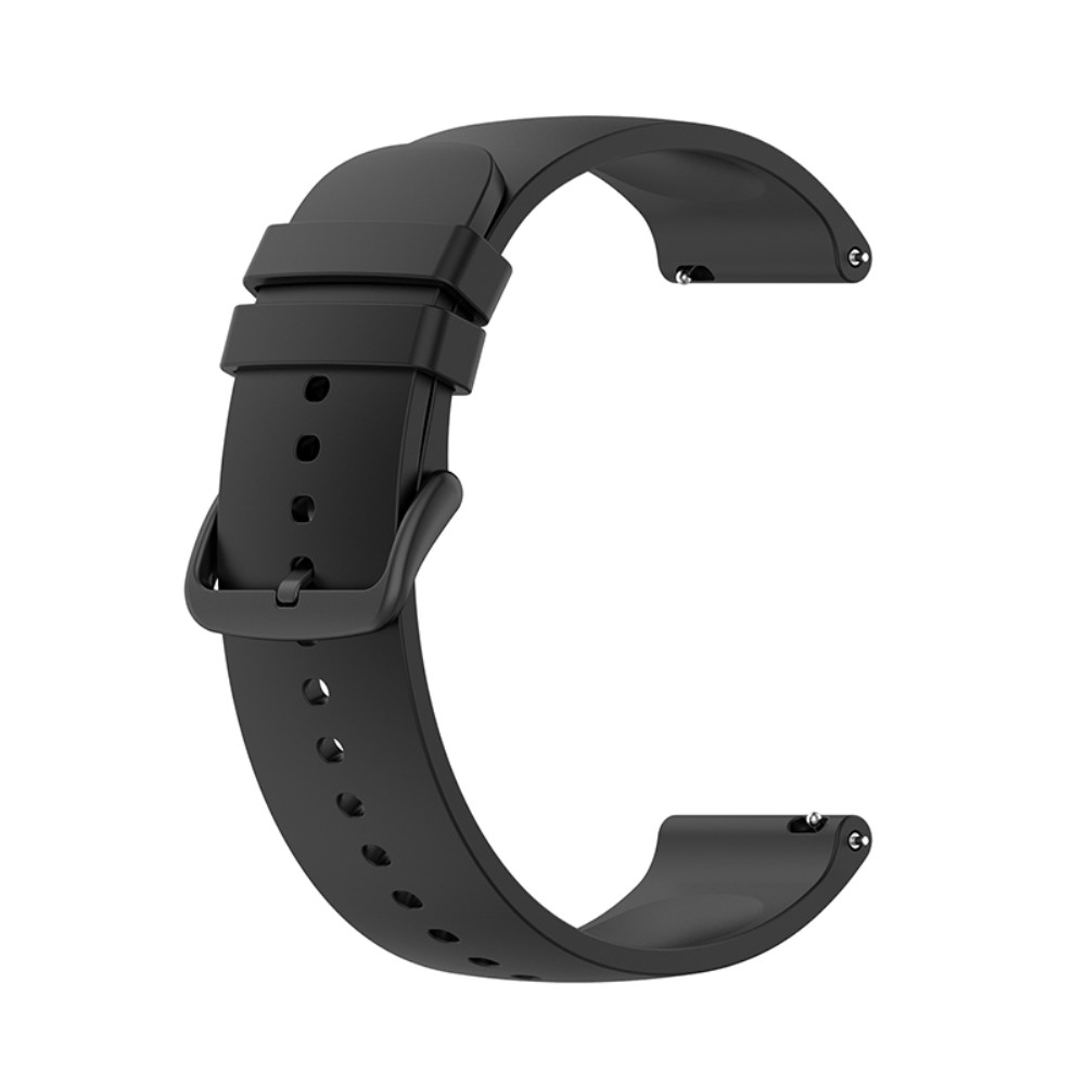 Samsung Galaxy Watch 6 Classic Silikon Armband 20mm (Gelenkumfang: 160-210mm) - Schwarz