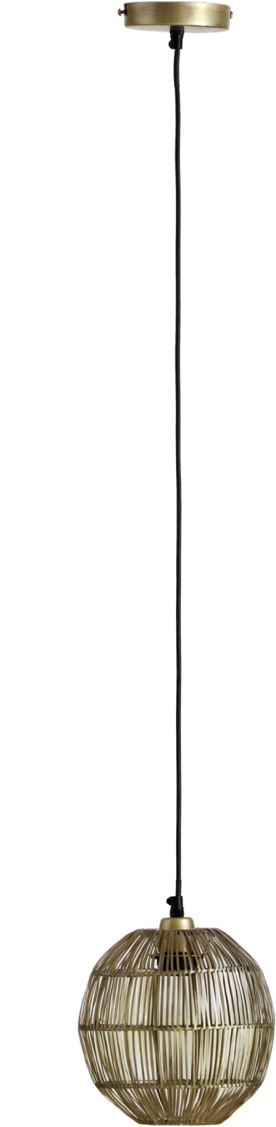 Pendelleuchte - altmessing - Metall - Ø 20 cm