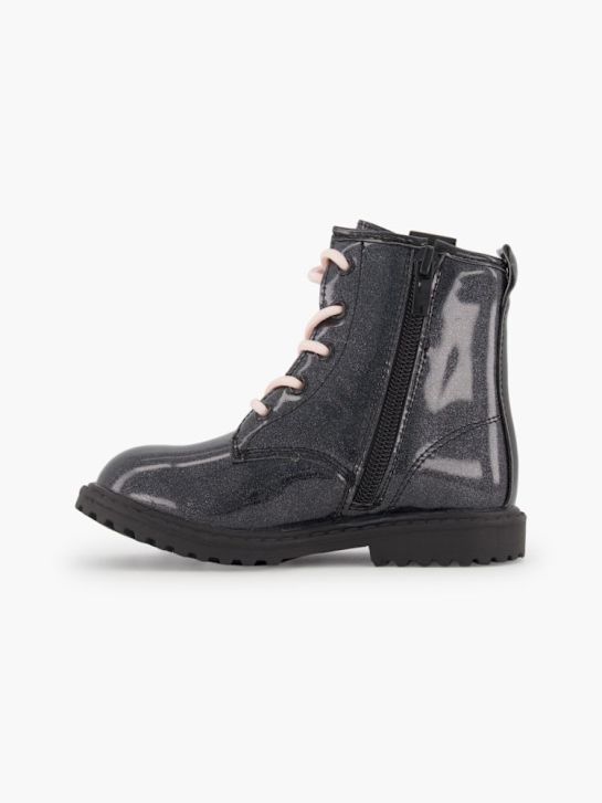 Disney Frozen Schnür-Stiefelette Schwarz