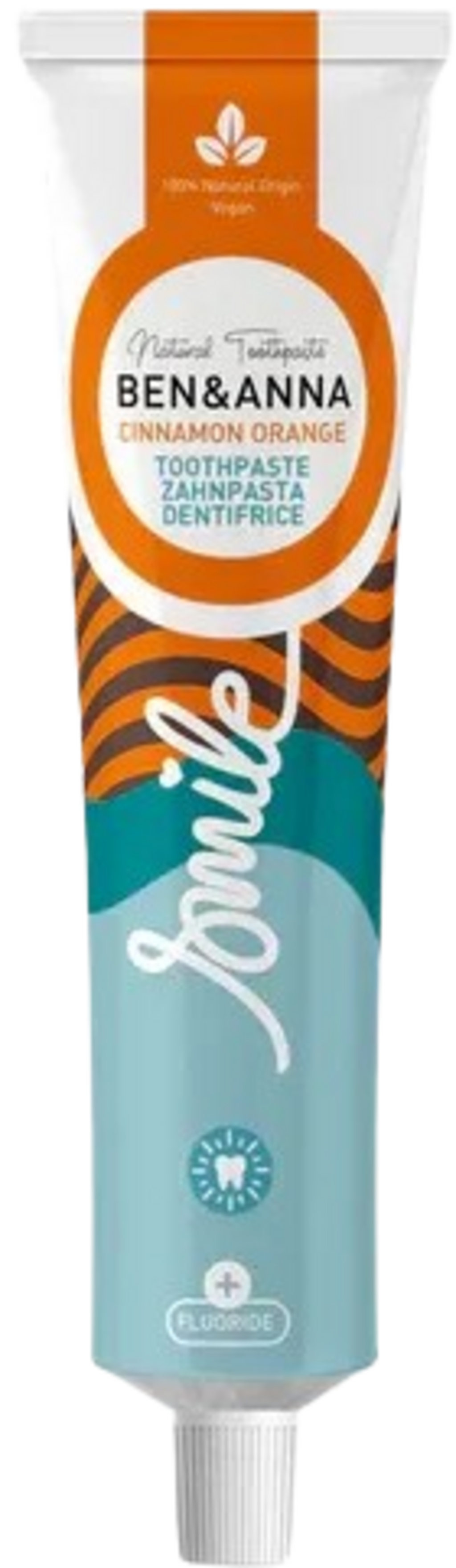 BEN & ANNA  Zahnpasta Cinnamon Orange, 75 ml