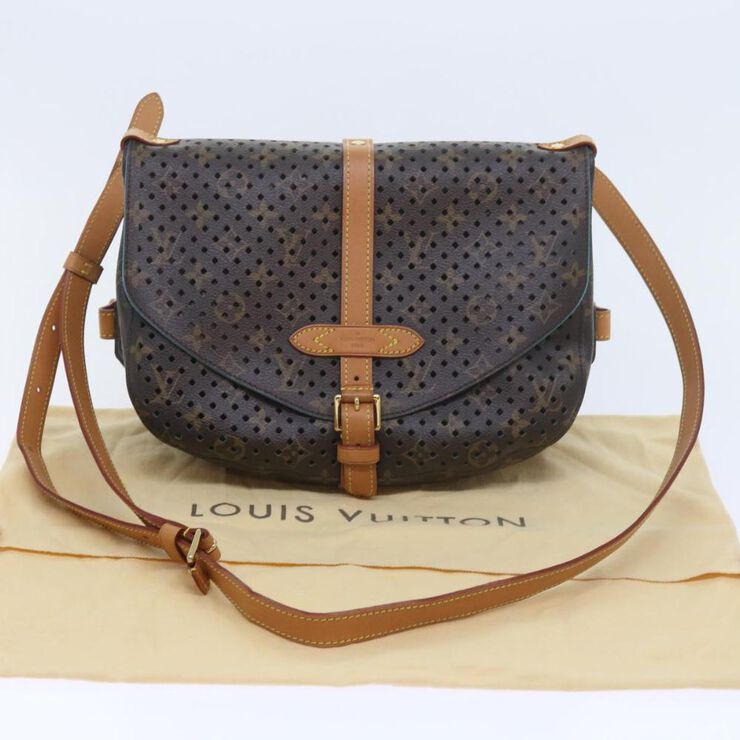 Louis Vuitton Vintage Louis Vuitton Saumur Brown