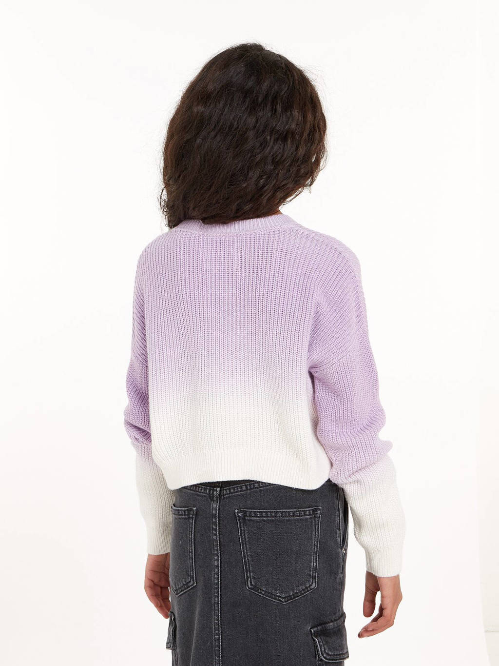 Calvin Klein trui lila/wit