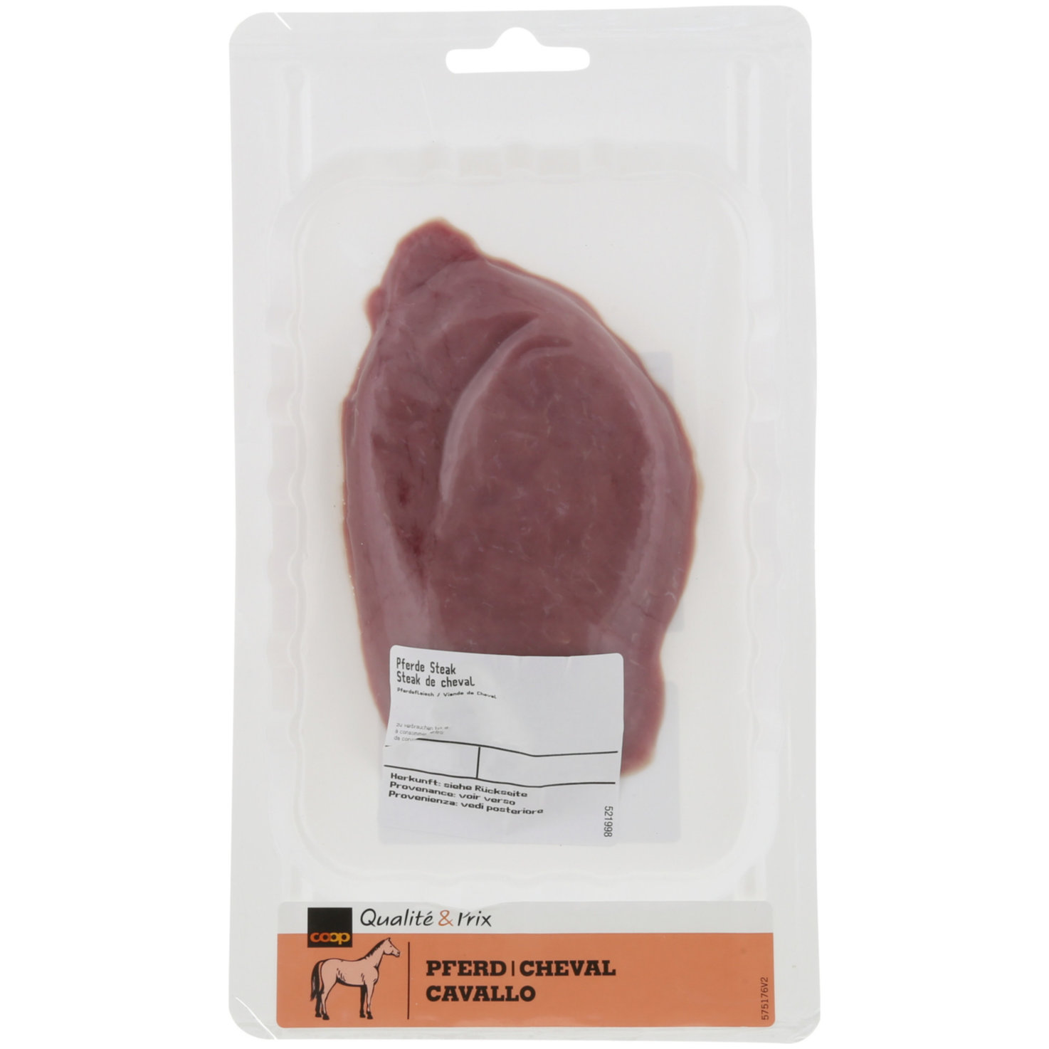Pferde-Steak 1 Stück ca. 160g