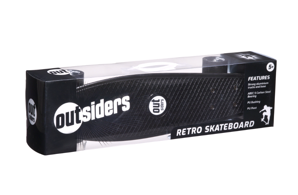 Outsiders - Retro Skateboard