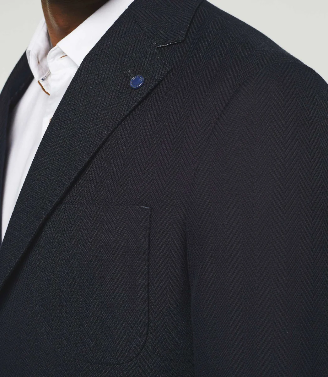 Veste casual marine 