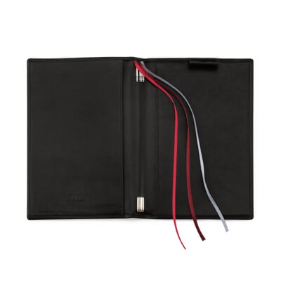 X47 Organisationssystem A5 schlank, Schwarz