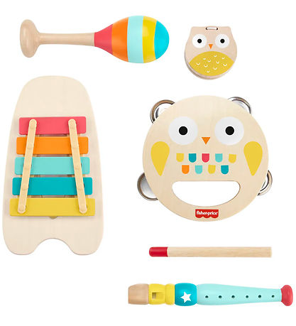 Fisher-Price - Musiks?t - Tr? - 6 Dele