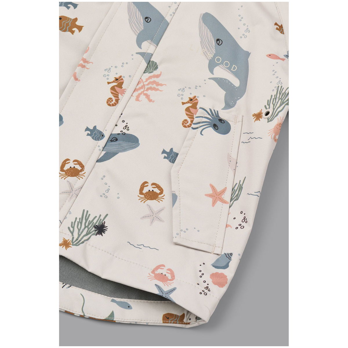LIEWOODLIEWOOD   Manu Regenbekleidungsset sea creature sandy 80