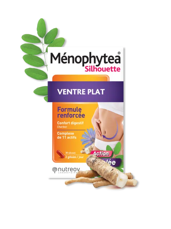 Ménophytea Silhouette Ventre Plat - 30 Gélules