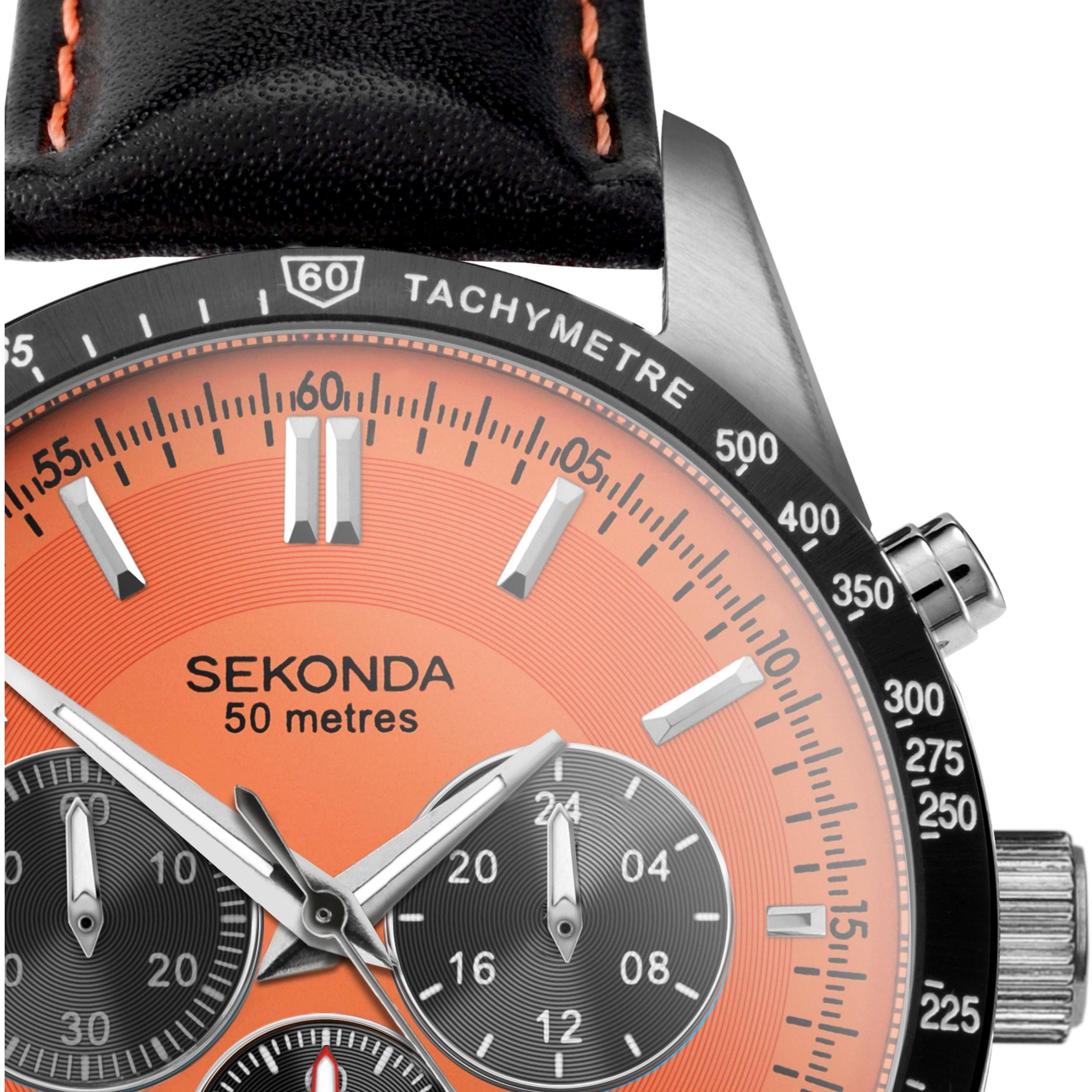 Sekonda Velocity Stainless Steel Classic Analogue Quartz Watch