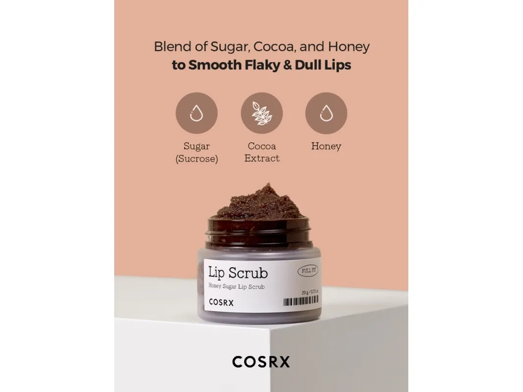Cosrx Full Fit Honey Sugar Lip Scrub 20g