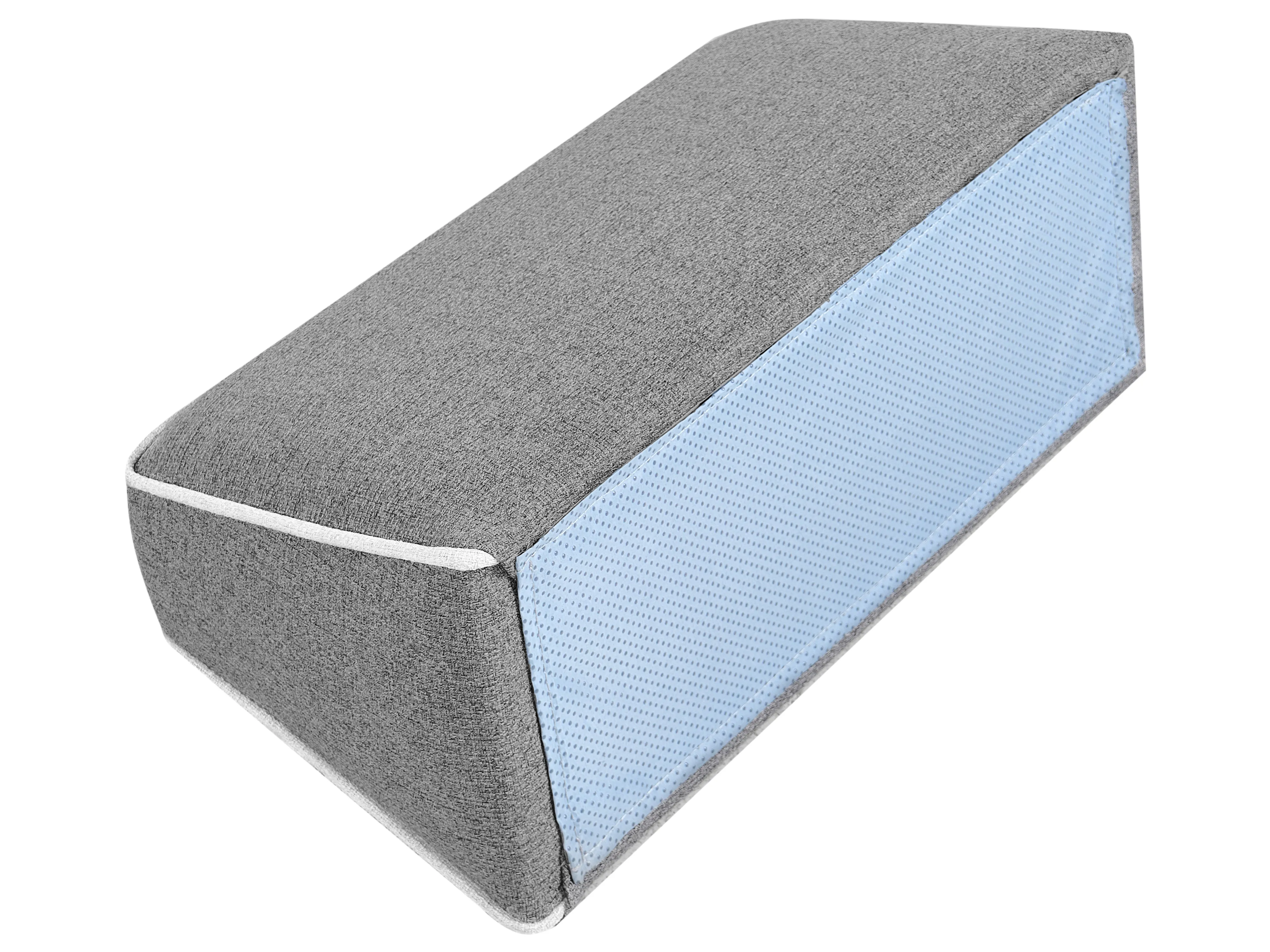 Chaise longue SEILLANS Stof Grijs