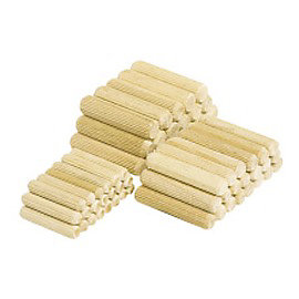 30 tourillons Wolfcraft ø10 x 40 mm