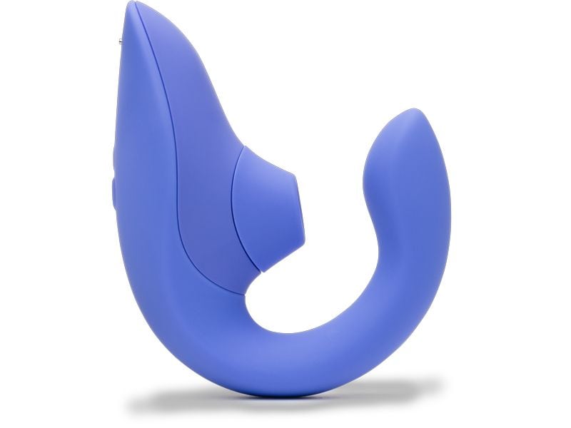 Womanizer Vibrator Blend Rechargeable G-Spot KIT Blue   Sch Dualer Klitoris- und G-Punkt-Stimulator mit Pleasure Air und G-Punkt-Vibrationen