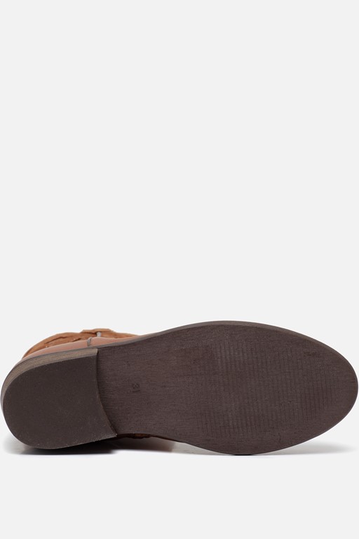 Kipling El Paso Cowboylaarzen cognac Leer