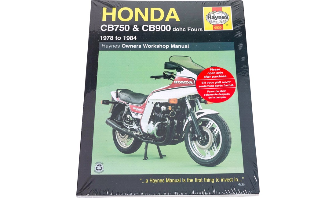 Værkstedshåndbog, Honda CB750 1978-1984