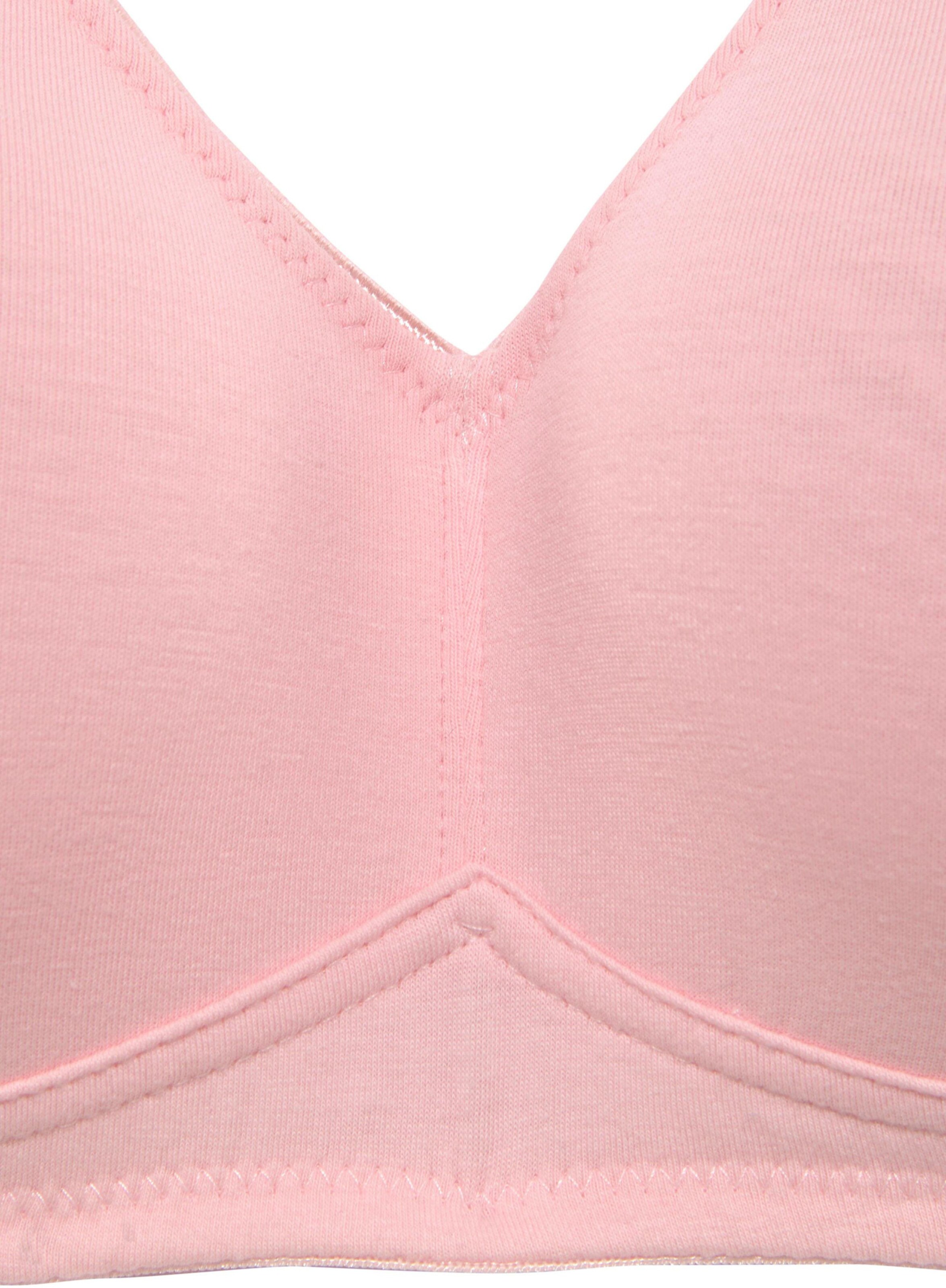 petite fleur Soft-BH in rosa+weiß
