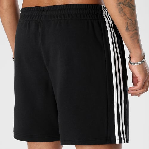 Short Jogging A Bandes IC9435 Noir