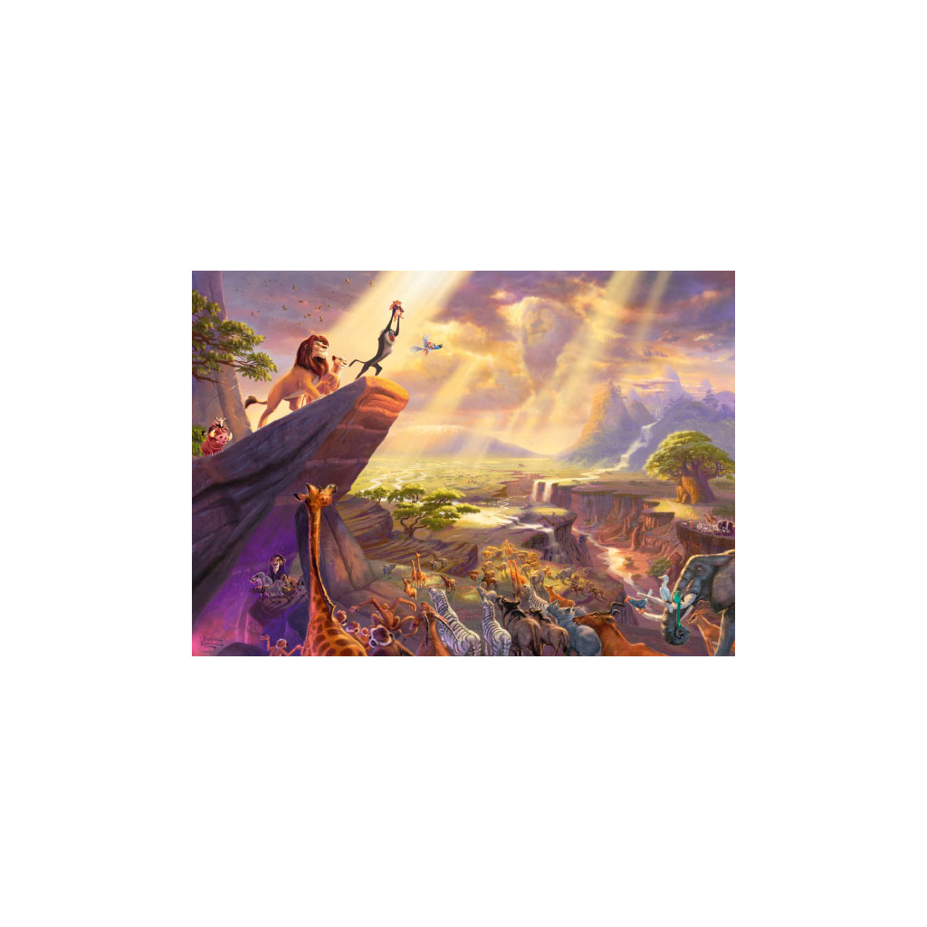 Puzzle -   Le Roi Lion - 1000 Pièces