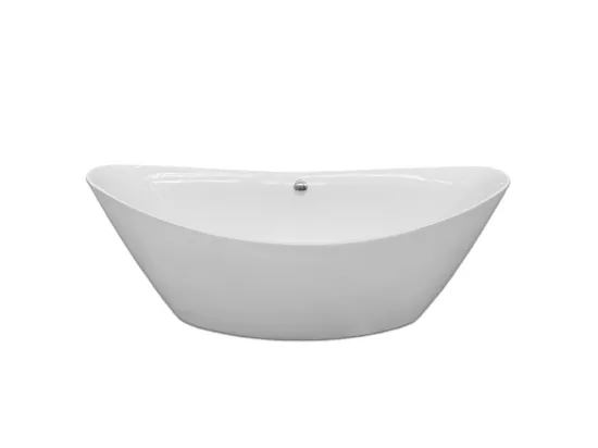 Baignoire ilôt 180 X 80 cm + Robinet Mitigeur Colonne – Faith