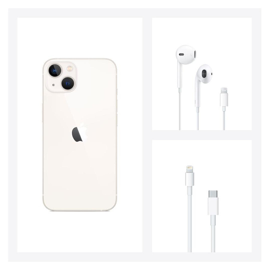 Apple iPhone 13 (Lumière stellaire) - 128 Go · Reconditionné