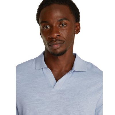Polo à manches courtes homme Lin Coton Cuban C CALVIN KLEIN