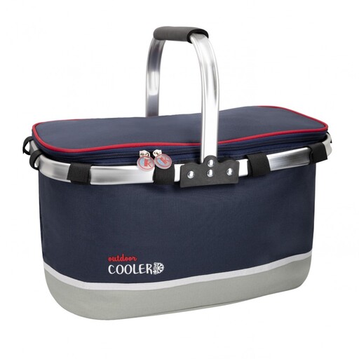 Cesta térmica dobrável para piquenique, 30 litros, Aktive Cooler