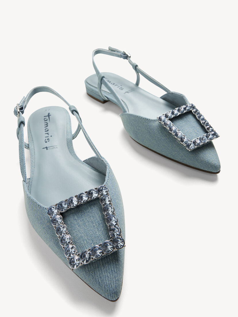 Slingpumps - blauw