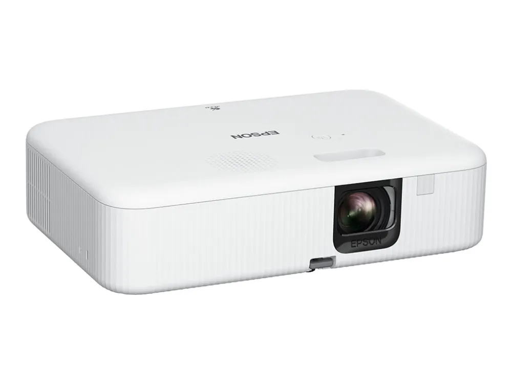Epson CO-FH02 - 3LCD-projektor - bærbar - 3000 lumen (hvid) - 3000 lumen (farve) - Full HD (1920 x 1080) - 16:9 - 1080p - sort/hvid - Android TV