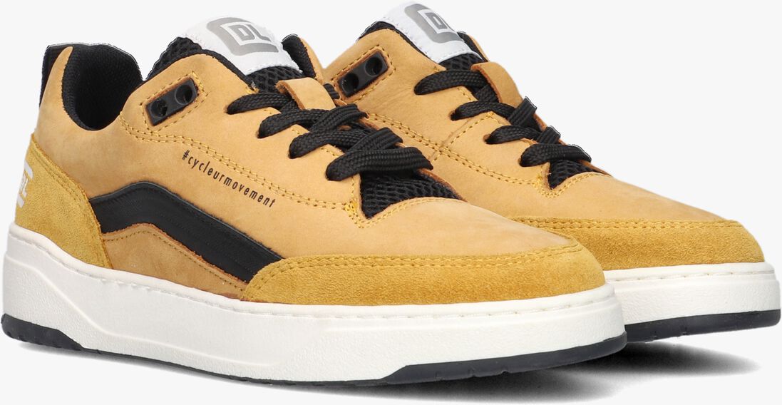 CYCLEUR DE LUXE gele cycleur de luxe lage sneakers backflip