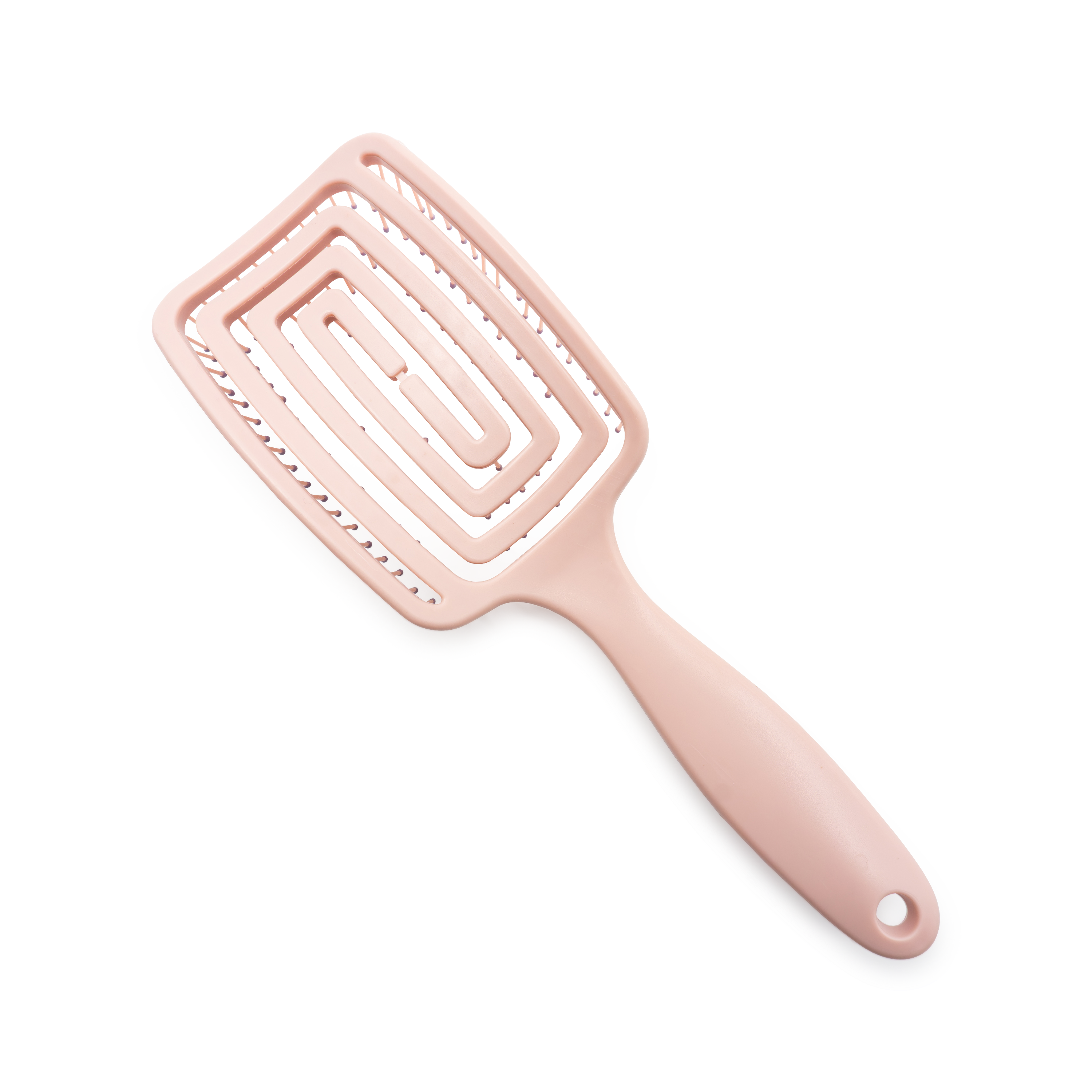 (70mm) Styling Haarbürste Kopf Massage Bürste Detangling Brush - Rosa