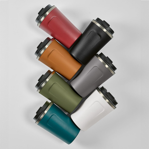 Aodaci ACP008 - Mug de voyage Limpopo Acier inoxydable recyclé 460 ml
