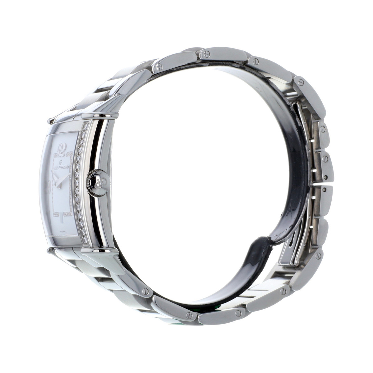 Montre d'occasion Girard Perregaux Lady diamant femme automatique acier