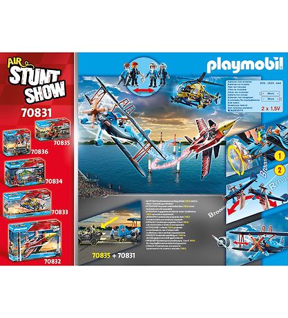 Playmobil Air Stuntshow - Doppeldecker "Phoenix" - 708