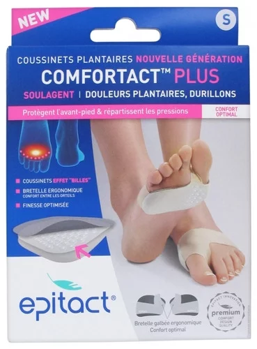 Epitact Coussinets plantaires Comfortact Plus Taille S - 1 Paire