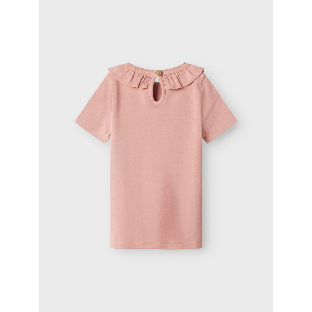 Køb Lil'Atelier Misty Rose Nmflalo Tan Ss Slim Top Lil