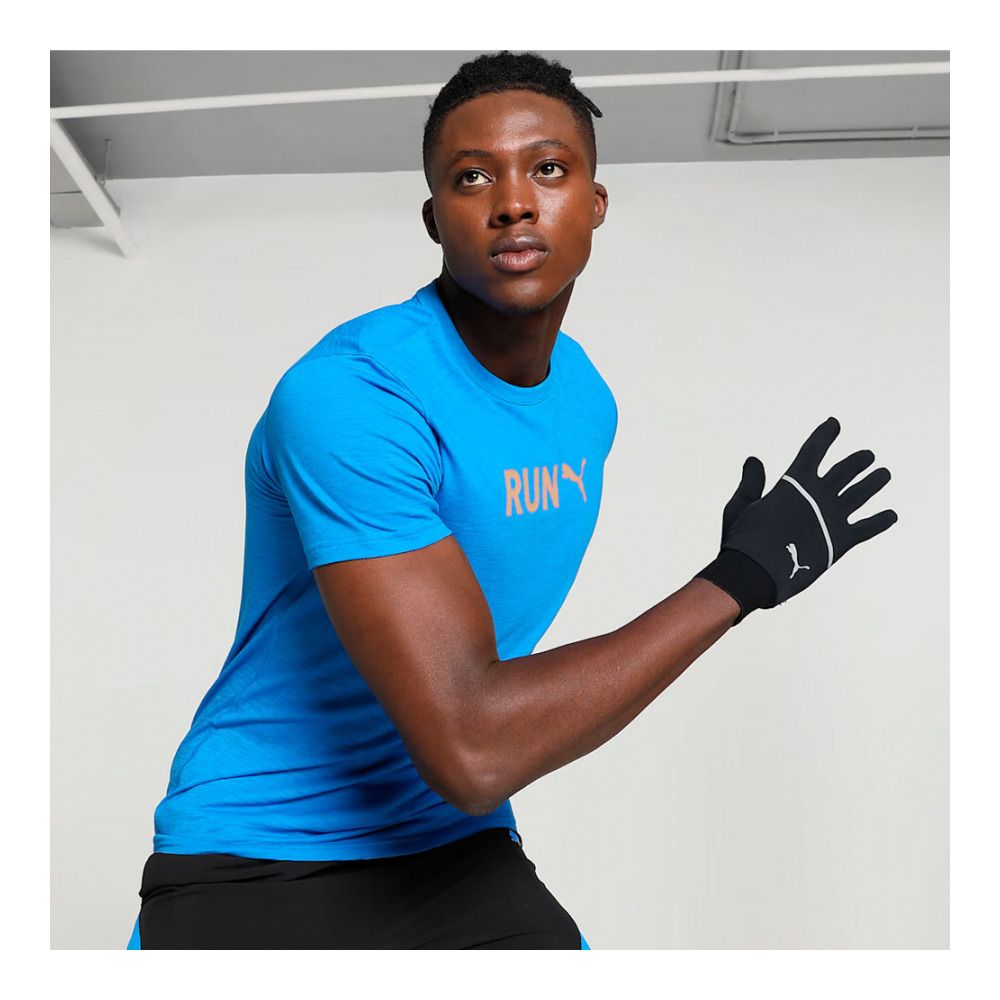 Puma GRAPHIC RUN - Maillot Homme ultra blue