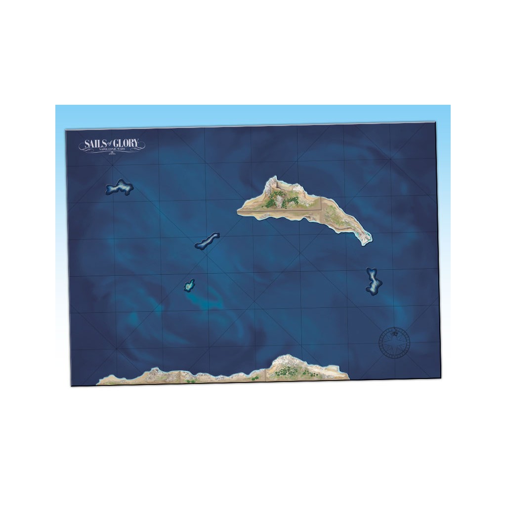 Sails of Glory - Coasts and Shoals : Terrain Pack
