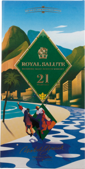 CHIVAS 21 YEARS ROYAL SALUTE RIO DE JANEIRO POLO EDITION 70CL