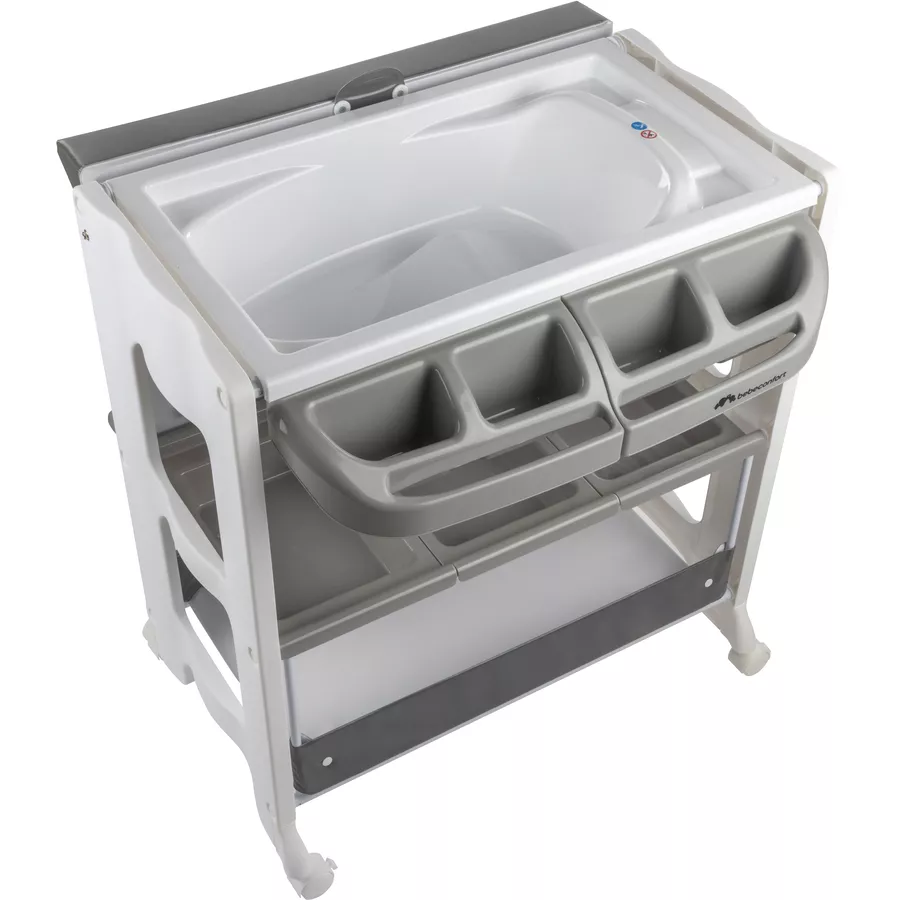 Bebeconfort Bade-Wickel-Kombi Dolphy Gray Mist